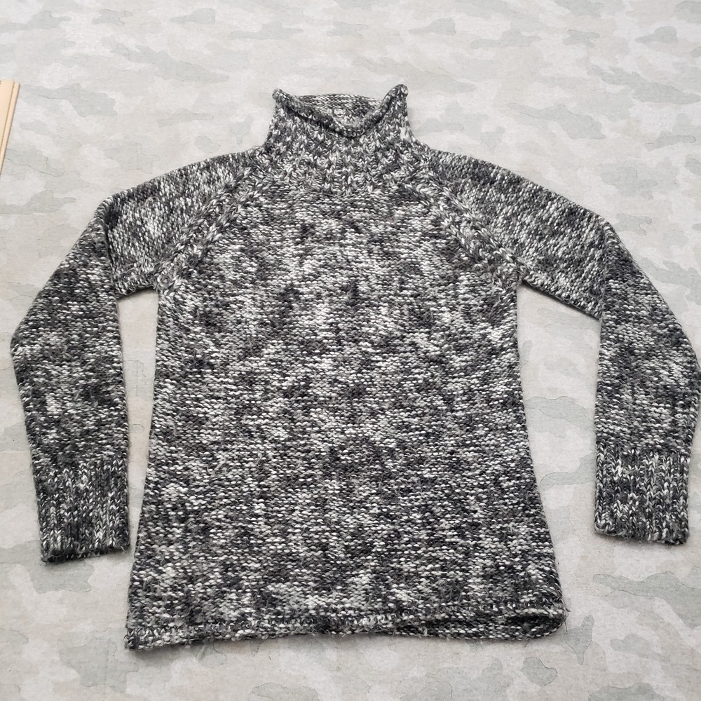 Columbia‎ Sweater Womens XS Gray Pullover Mock Neck Knit Outdoors